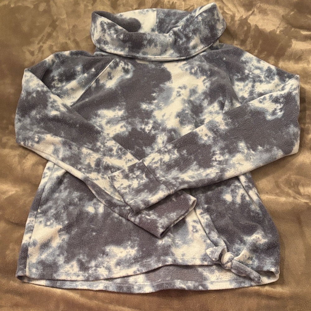 SO Kids Tie-Dye Sweater - Blue and White